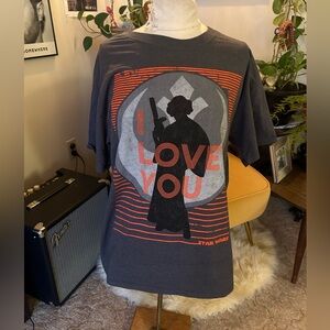 Princess Leia “I Love You” Quote tee